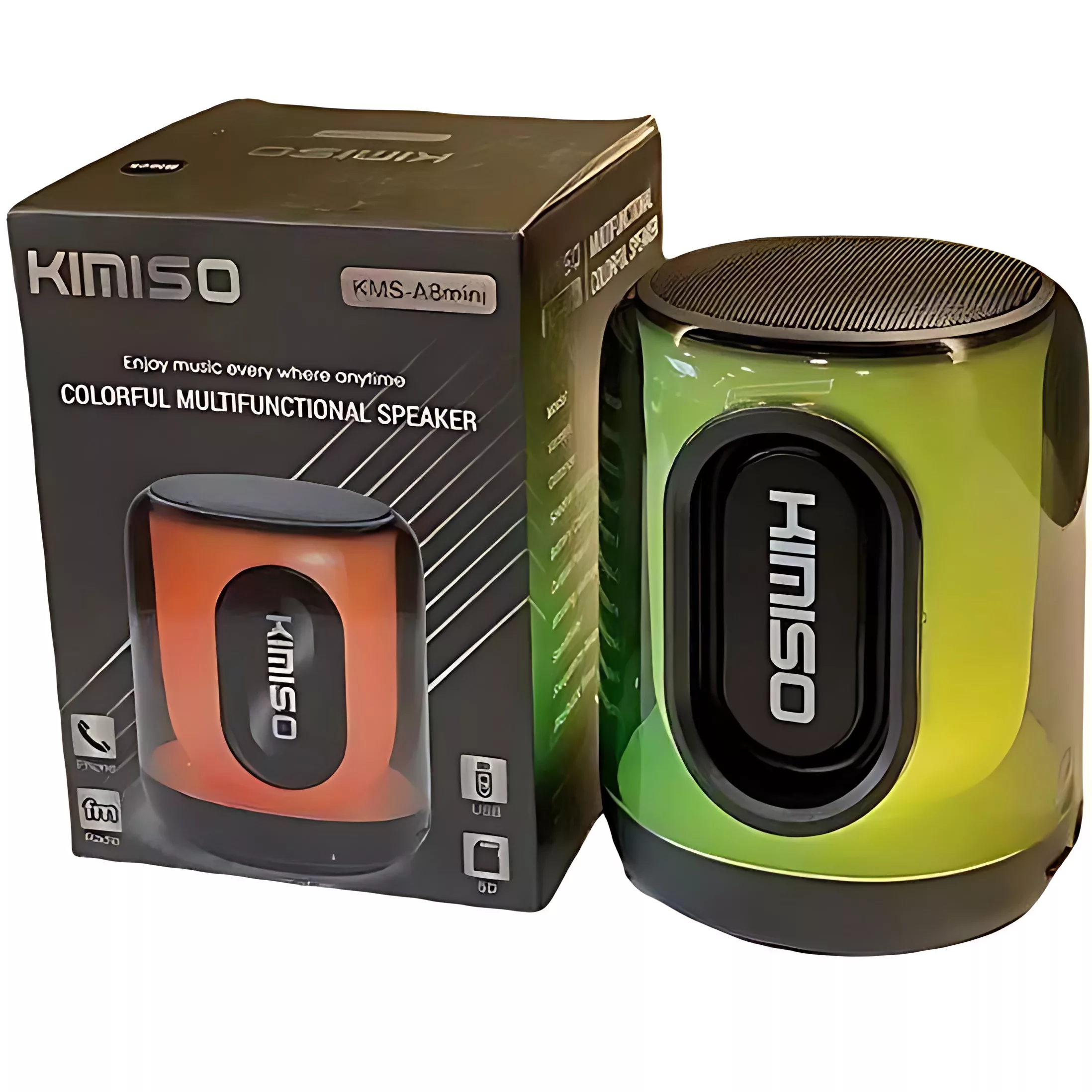 اسپیکر بلوتوثی قابل حمل کیمیسو مدل KMS_A8mini