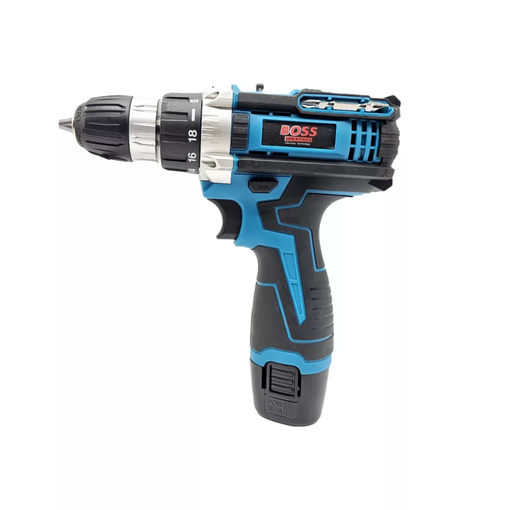 مجموعه 24 عددی دریل پیچ گوشتی شارژی باس مدل 1218 کد 2