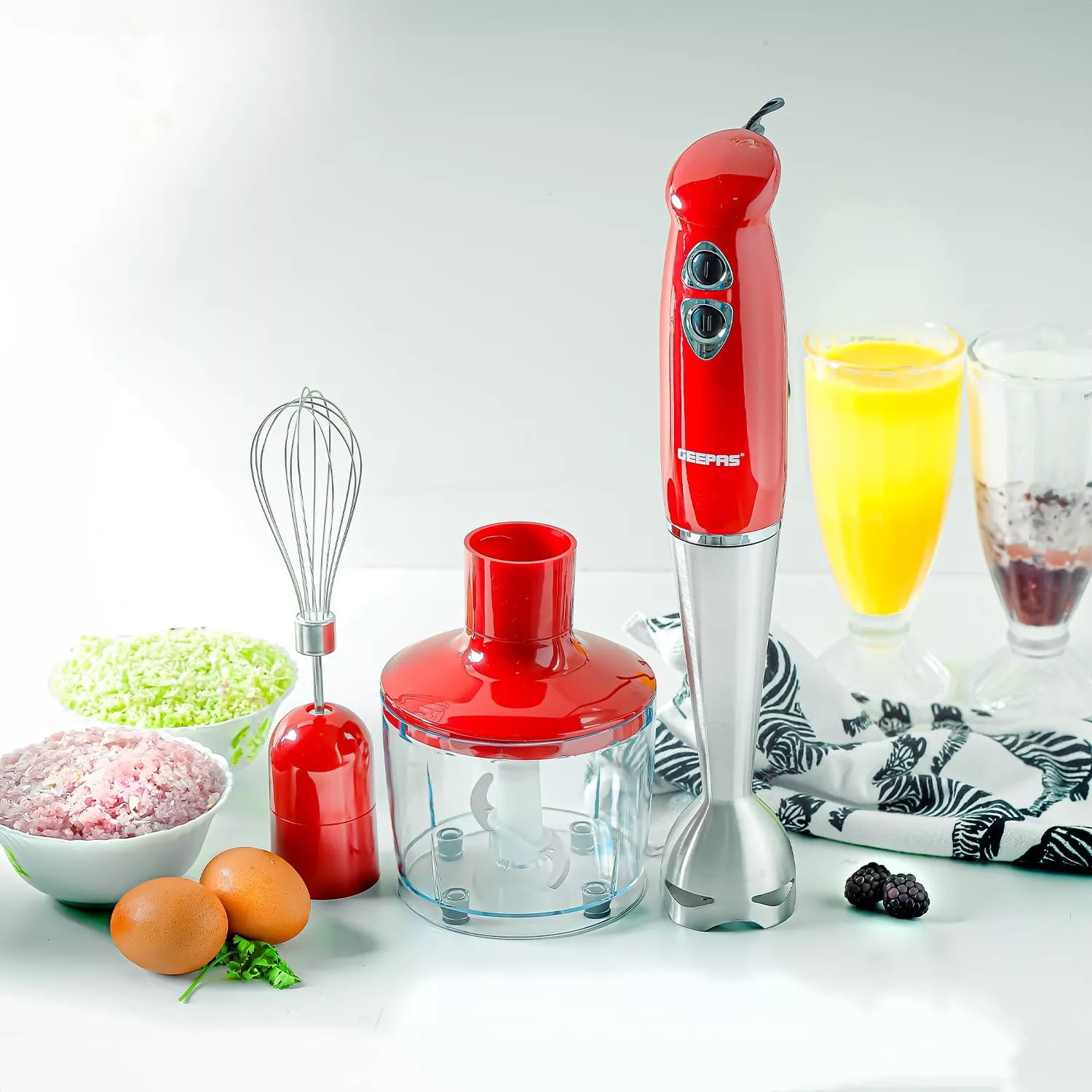 گوشت کوب برقی چندکاره 400 وات جی پاس مدل GHB6136