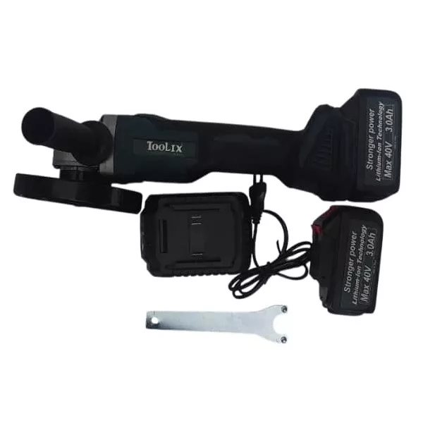 مینی فرز شارژی براشلس دیمردار 115 میلی متری 40وات تولیکس مدل TX-2040BR