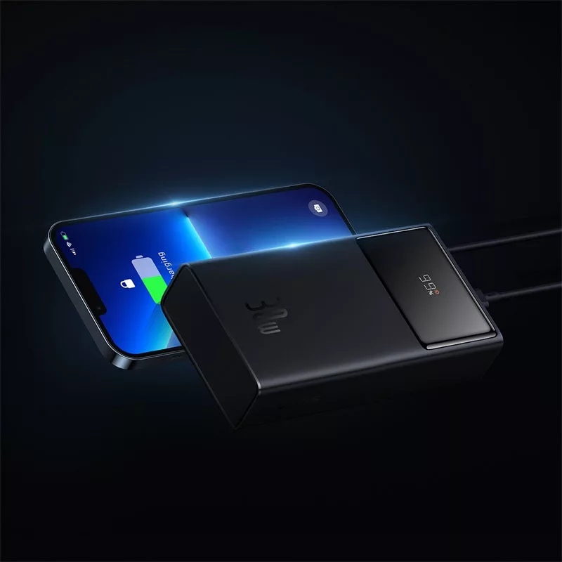 پاور بانک بیسوس مدل PPXJ1030 ظرفیت 10000 میلی آمپر ساعت