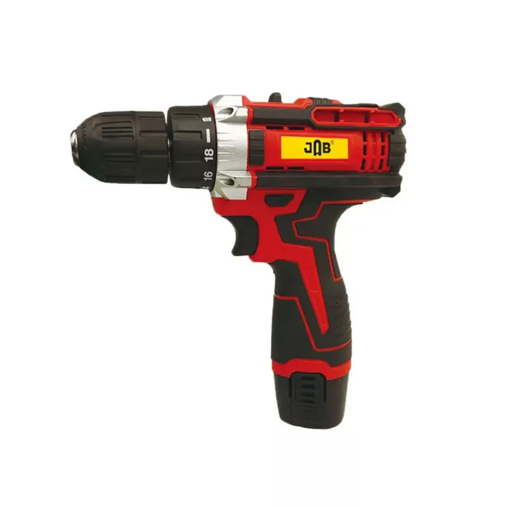 دریل پیچ گوشتی شارژی جاب مدل JB-4090 RD مجموعه 40 عددی