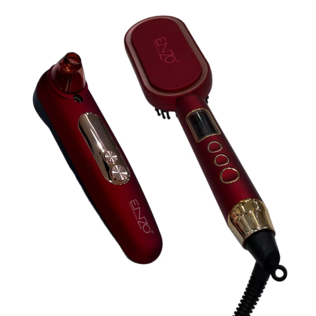 برس حرارتی انزو پروفیشینال مدل EN-4102T به همراه میکرودرم