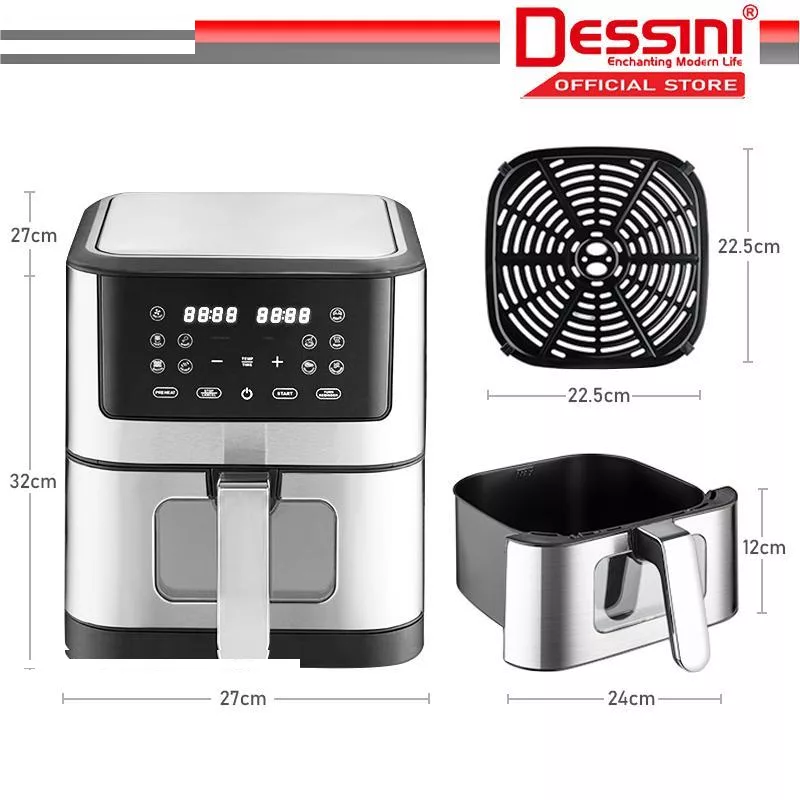 سرخ کن بدون روغن دسینی مدل DS-811