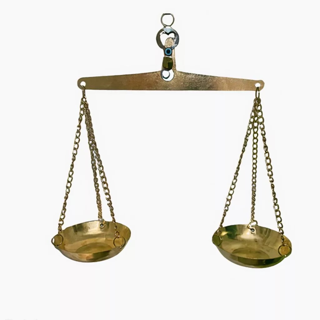 ترازوی آشپزخانه مدل دو کفه