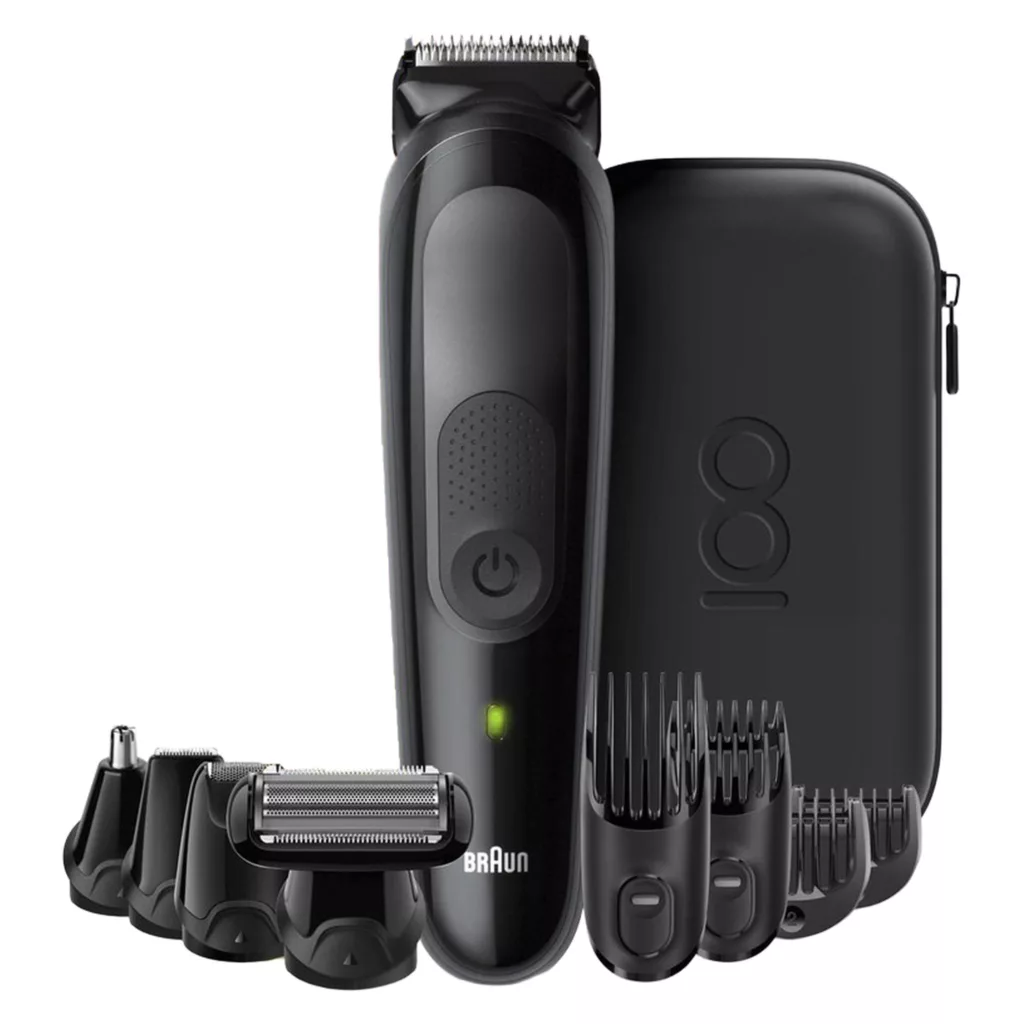 ست ماشین اصلاح موی صورت و بدن براون سری 7 مدل MGK7