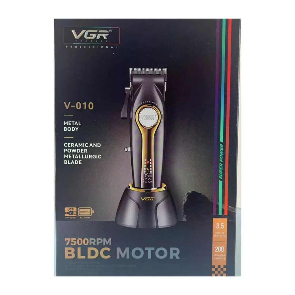 ماشین اصلاح موی سر و صورت وی جی ار مدل v-010