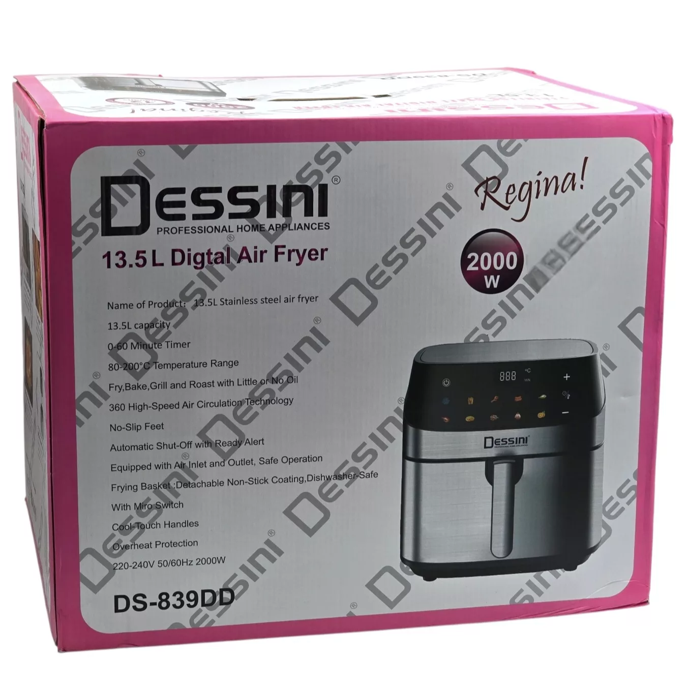 سرخ‌کن 13 لیتر دسینی مدل DS-839