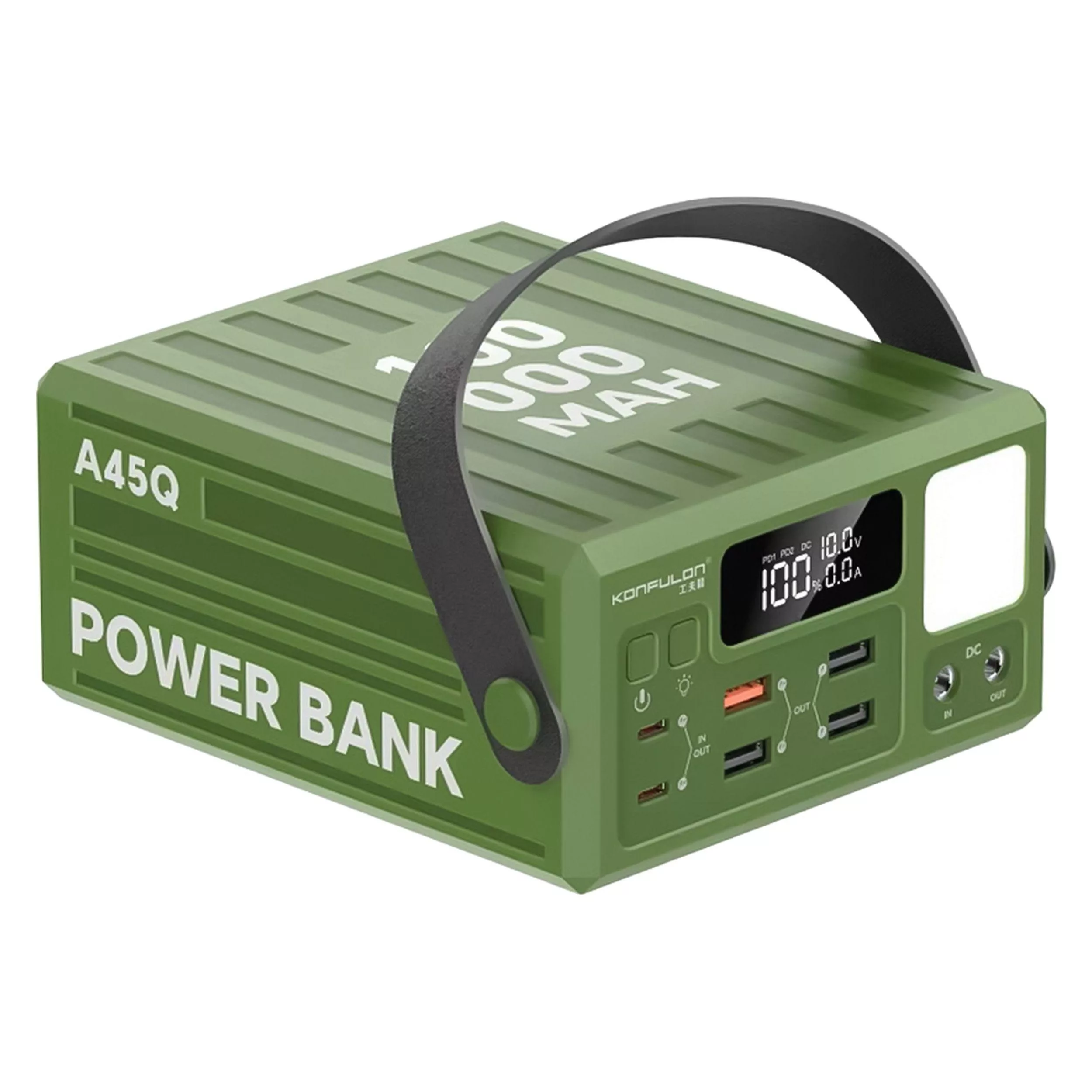 پاوربانک کانفلون مدل A45Q ظرفیت 100000 میلی آمپر ساعت