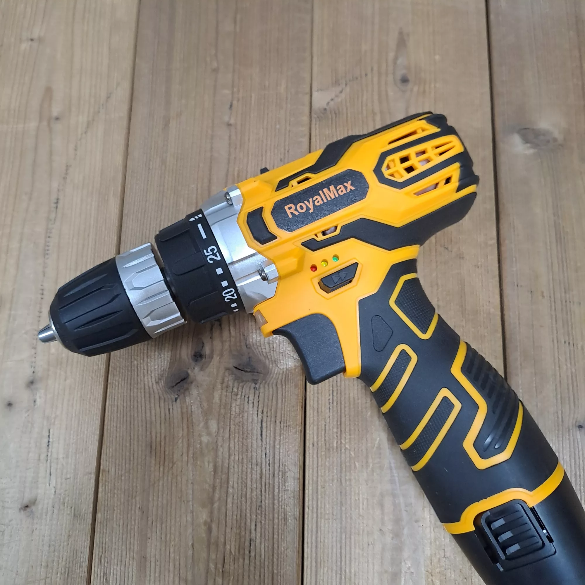 دریل پیچ گوشتی شارژی صنعتی رویال مکس مدل cordles drill