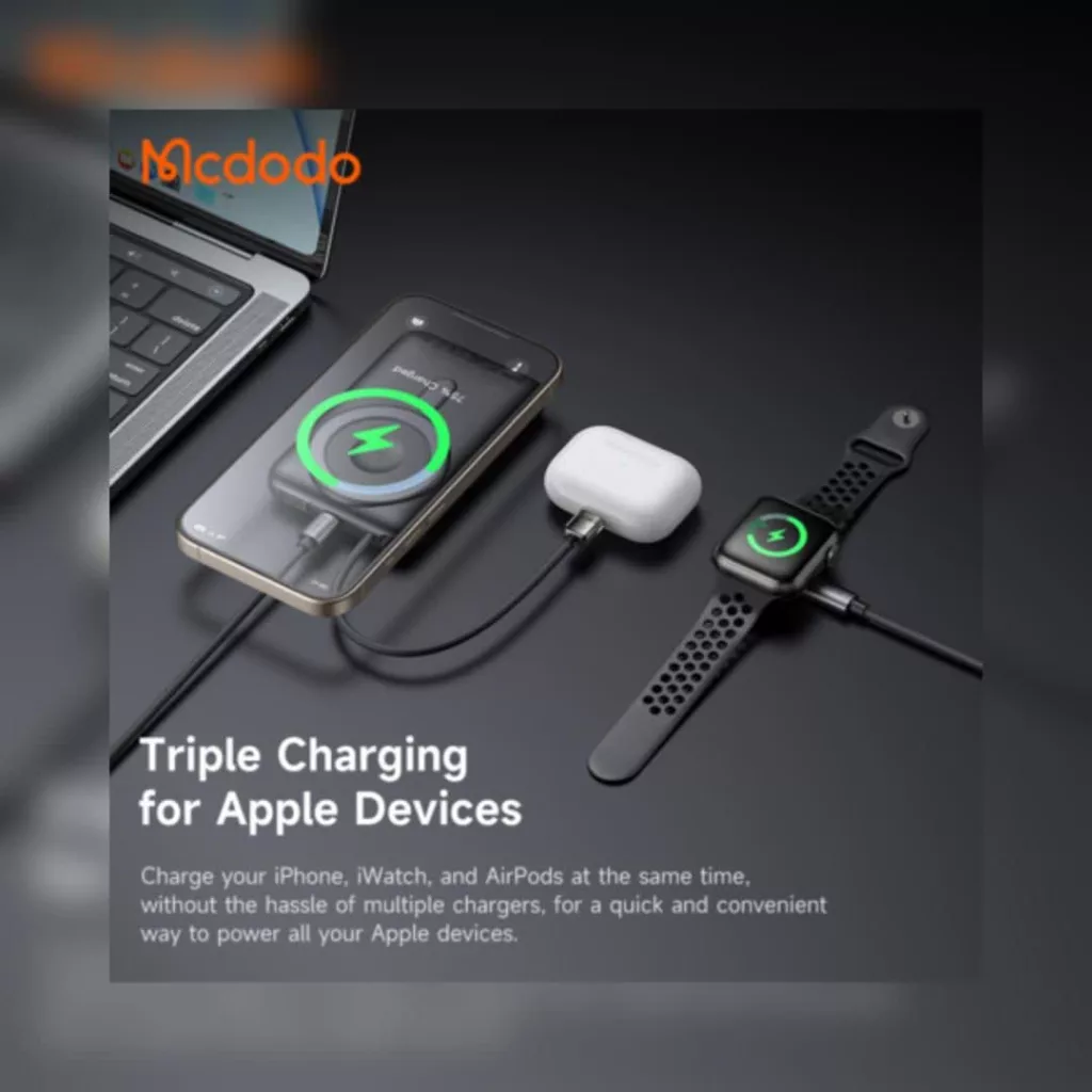 پاور بانک مک دودو مدل mc-632 ظرفیت 10000 میلی آمپر ساعت