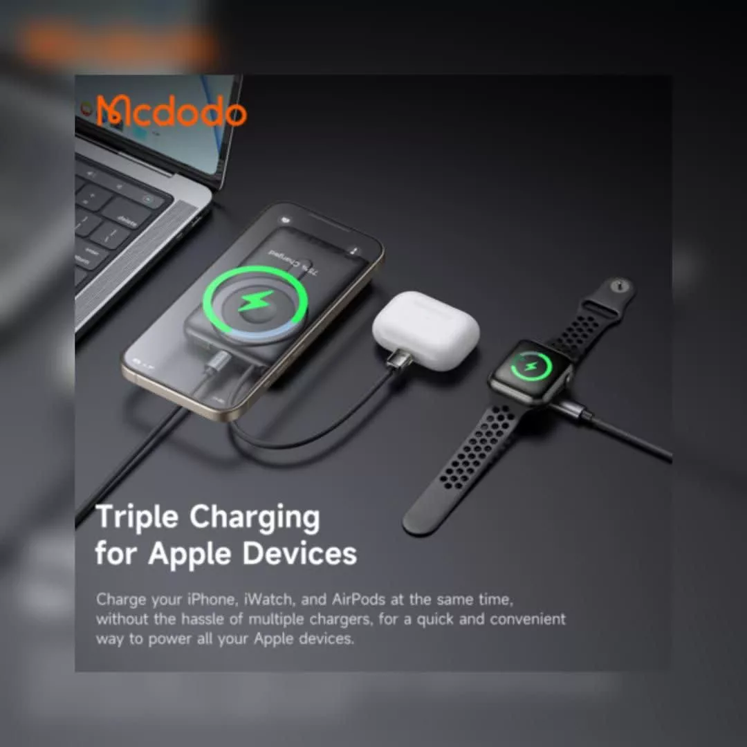 پاور بانک مک دودو مدل mc-632 ظرفیت 10000 میلی آمپر ساعت