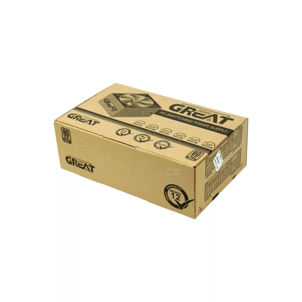 منبع تغذیه کامپیوتر گریت مدل GR-250W