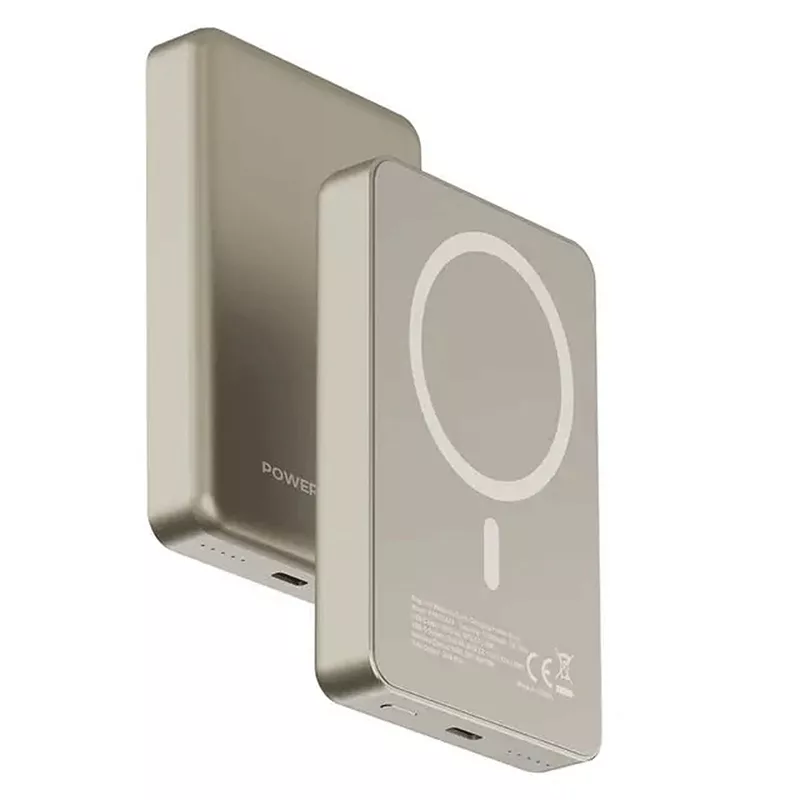 پاوربانک پاورولوجی مدل MAGSAFE ALUMINUM ظرفیت 10000 میلی آمپر ساعت