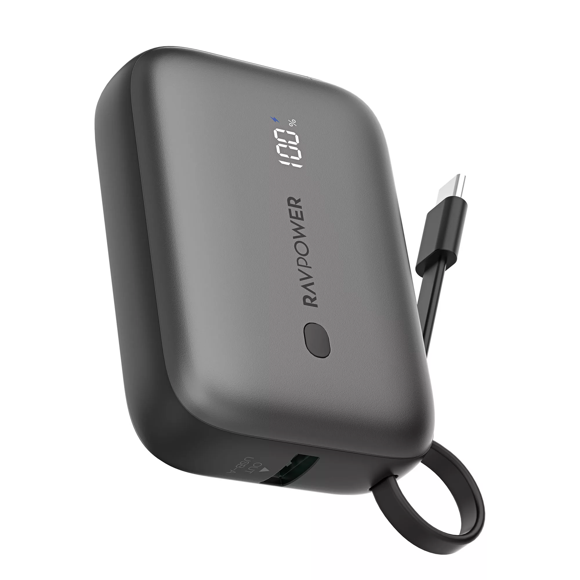 پاوربانک راو پاور مدل RP-PB1224 ظرفیت 10000 میلی آمپر ساعت