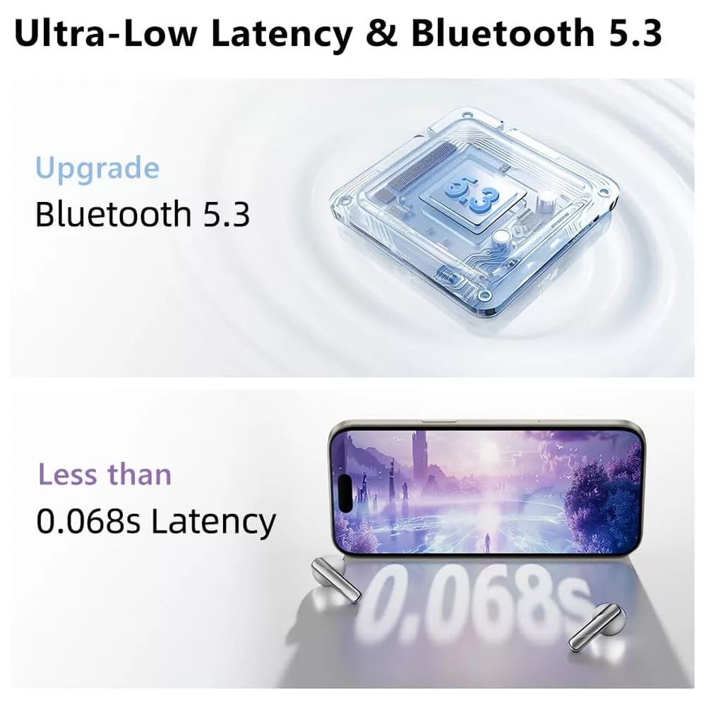 هدفون بلوتوثی کیو سی وای مدل AilyBuds