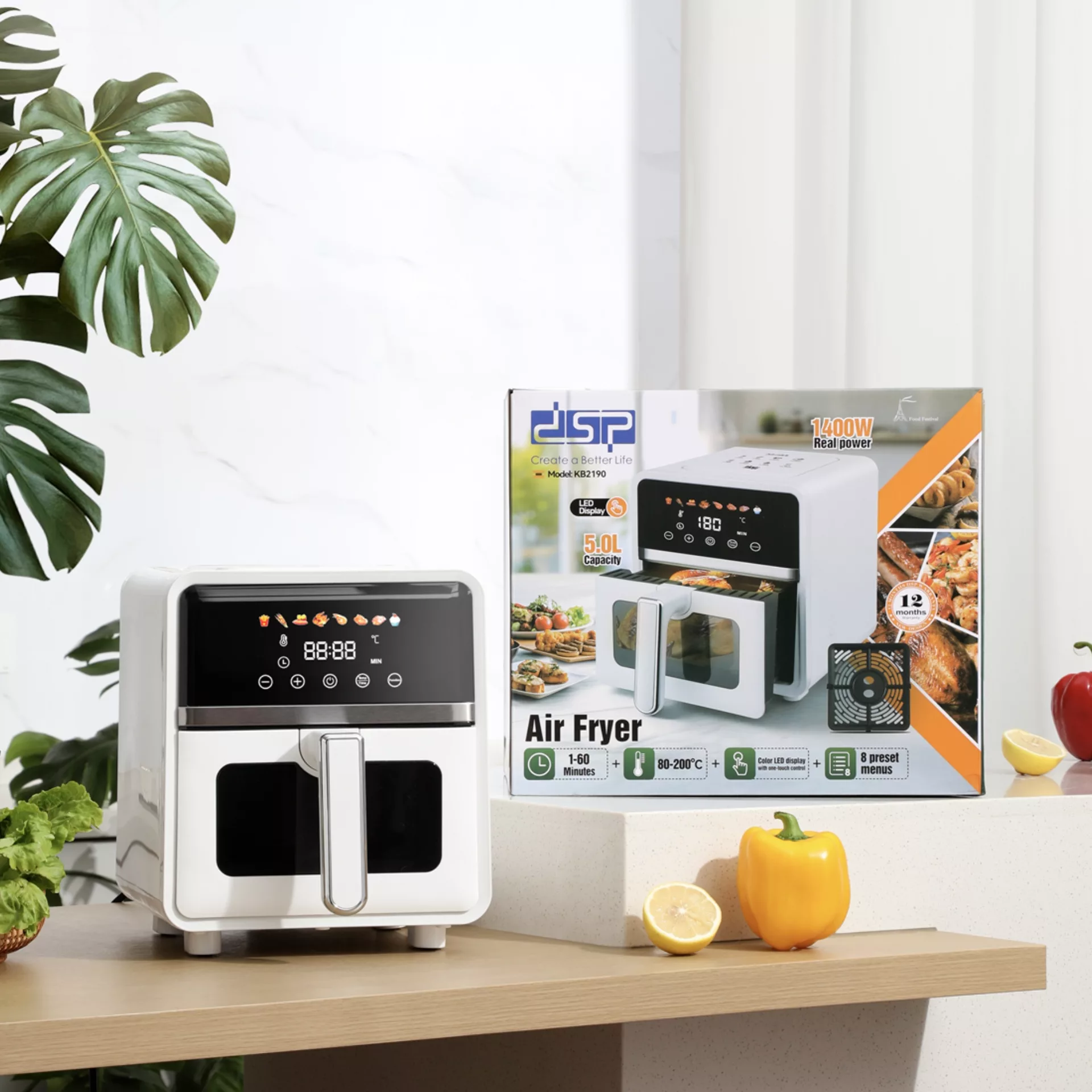 سرخ‌کن ۵ لیتر دی اس پی مدل KB2190