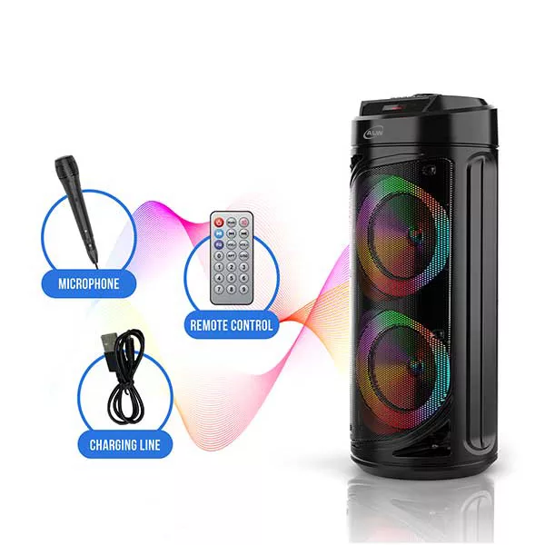 اسپیکر بلوتوثی قابل حمل ای ال وی مدل ZQS6212