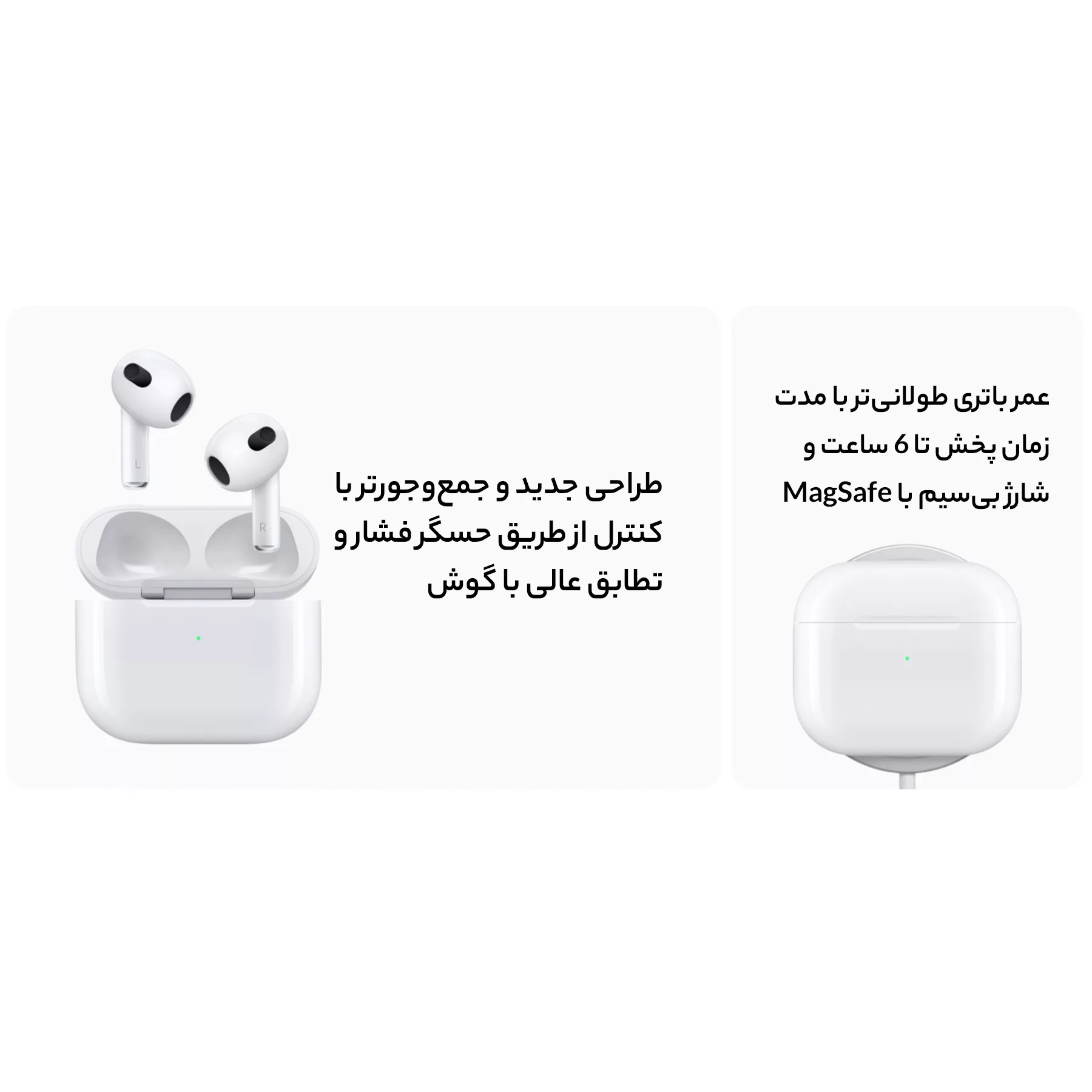 هندزفری بلوتوثی گرین لاین مدل CNTWSPRO2G 2ND GEN EARBUDS PRO2