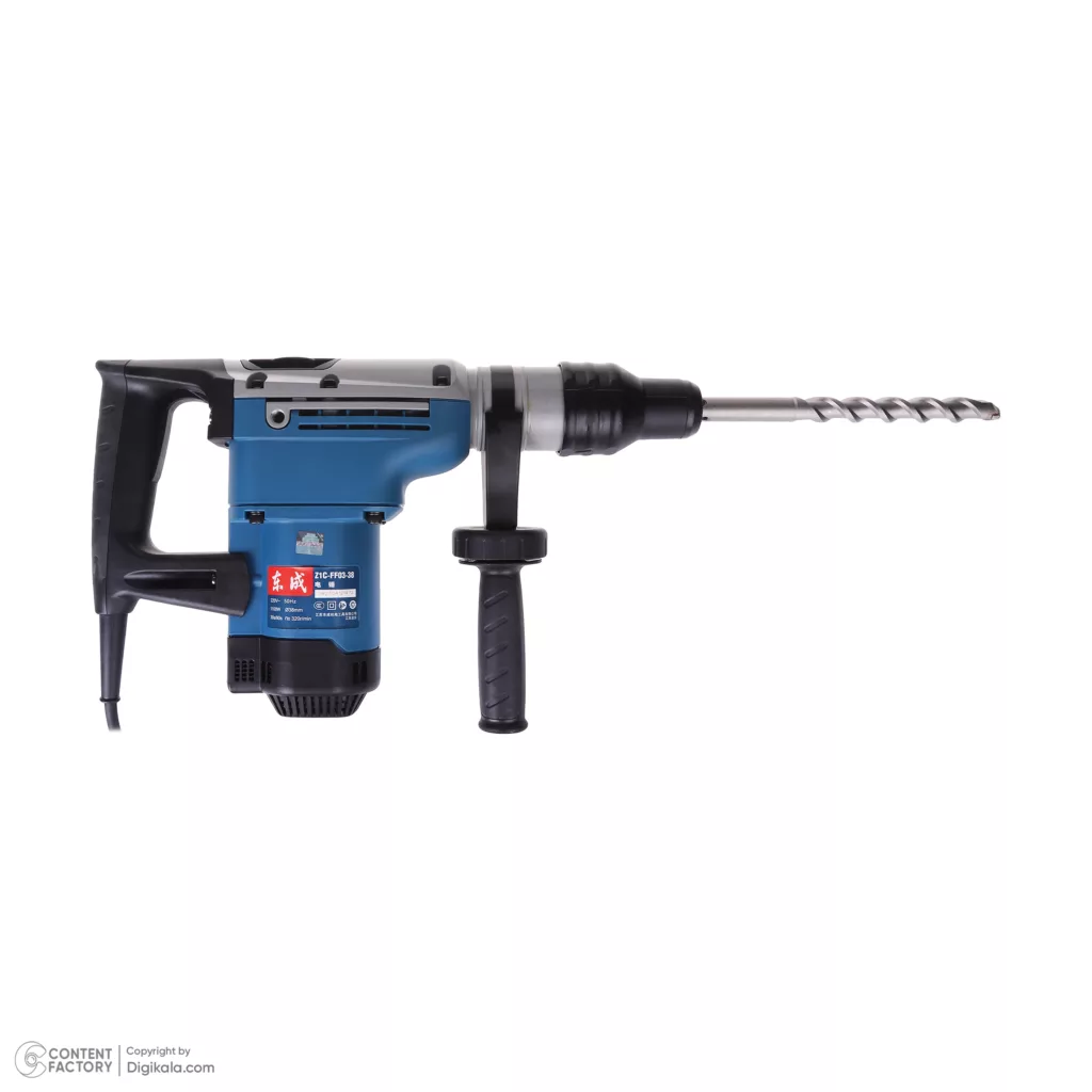 دریل بتن کن پنج شیار 38 میلیمتر 1100 وات دانگ چنگ مدل DZC03-38S-z1c-ff03-38