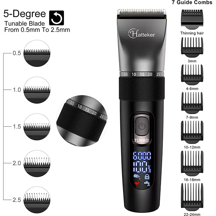 ماشین اصلاح موی سر و صورت هاتکر مدل RFC-695 به همراه موزن اصلاح گوش و بینی