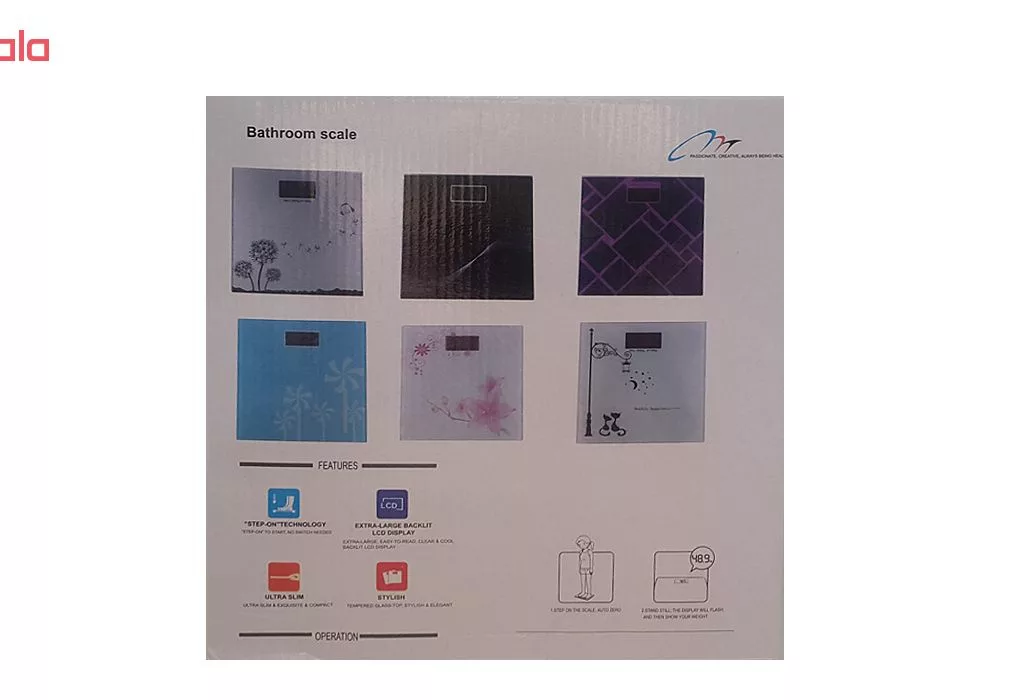 ترازو دیجیتال بث روم اسکیل مدل Bathroom scale-1