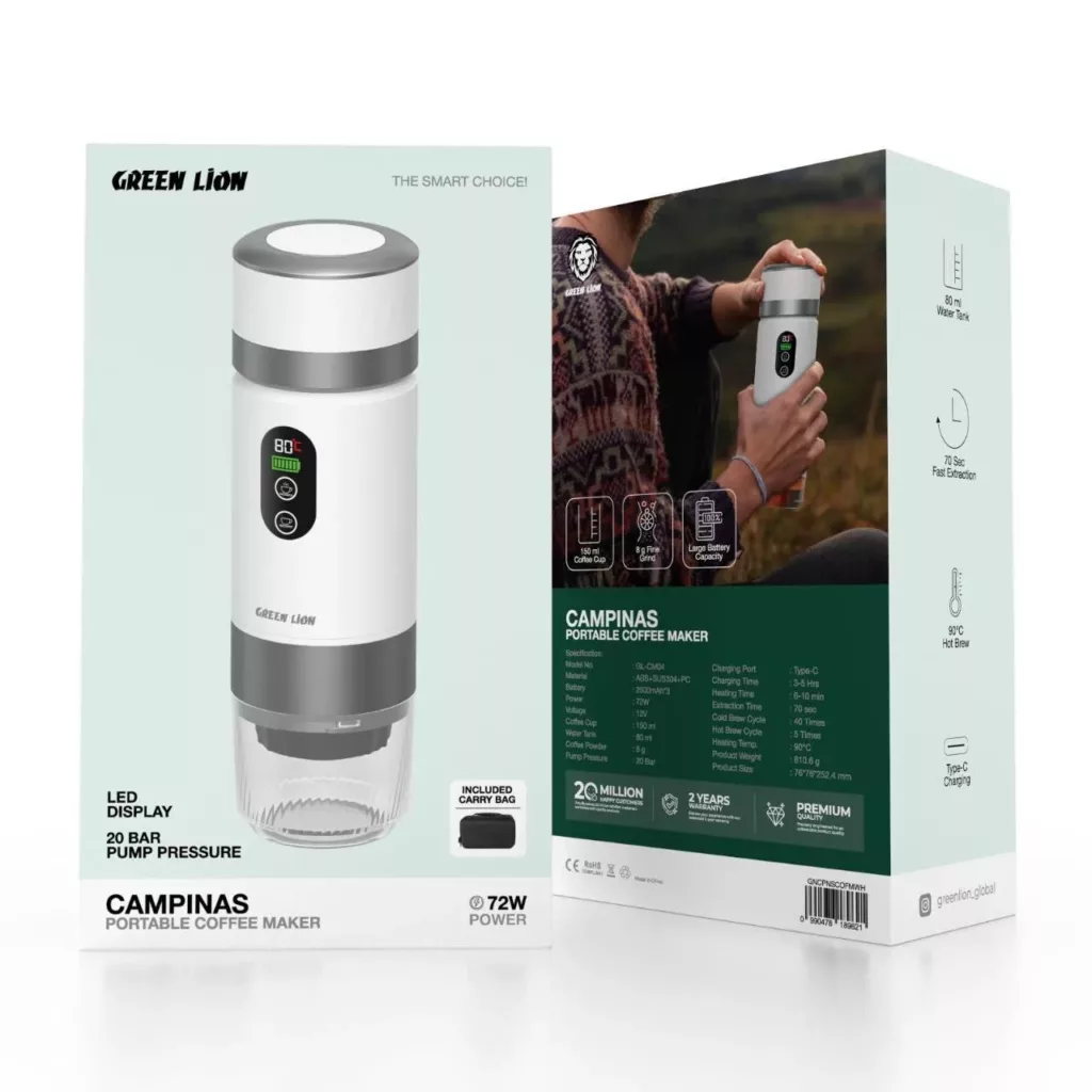 قهوه‌ساز گرین لاین مدل GNCPNSCOFM