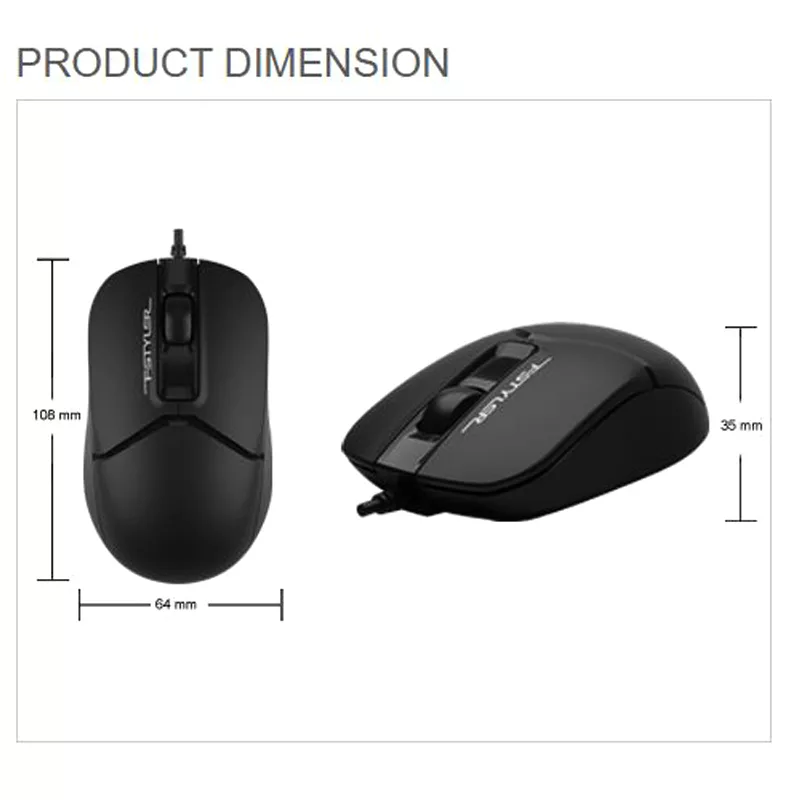 ماوس ای فورتک مدل F_M_12