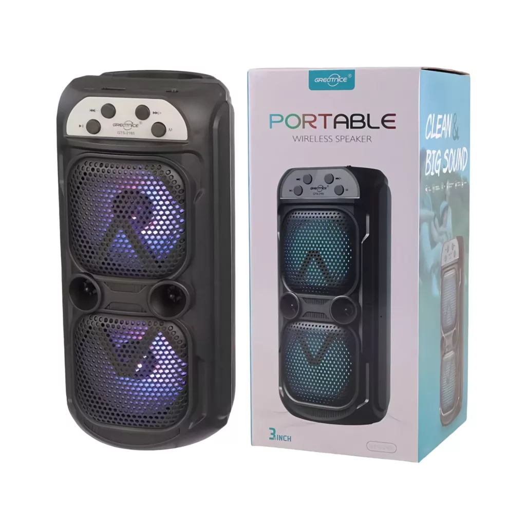 اسپیکر بلوتوثی قابل حمل گریت نایس مدل GTS-2163