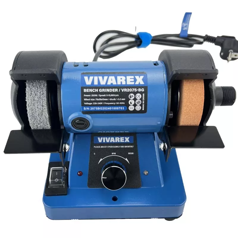 سنگ رومیزی مینیاتوری 75 میلیمتری 175 وات ویوارکس مدل VR2075-BG