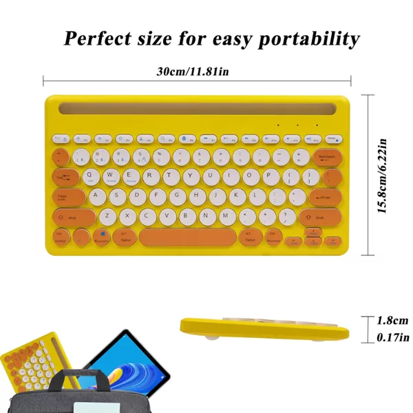 کیبورد بیسیم جکنگ مدل JB-333