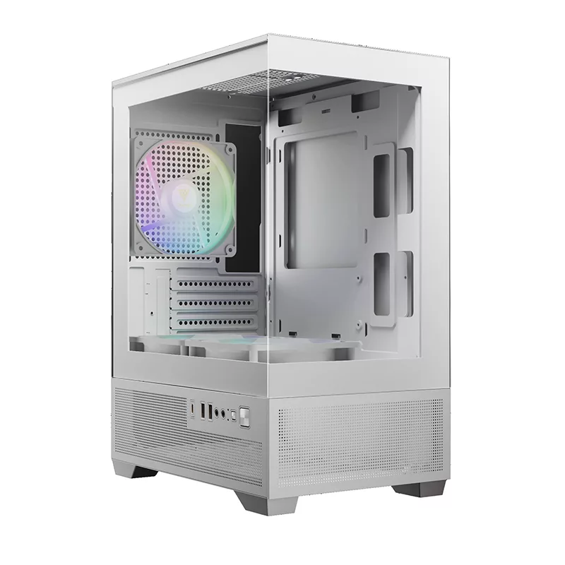 کیس کامپیوتر گیمینگ گیم دیاس مدل AURA GC9M ELITE WH ARGB