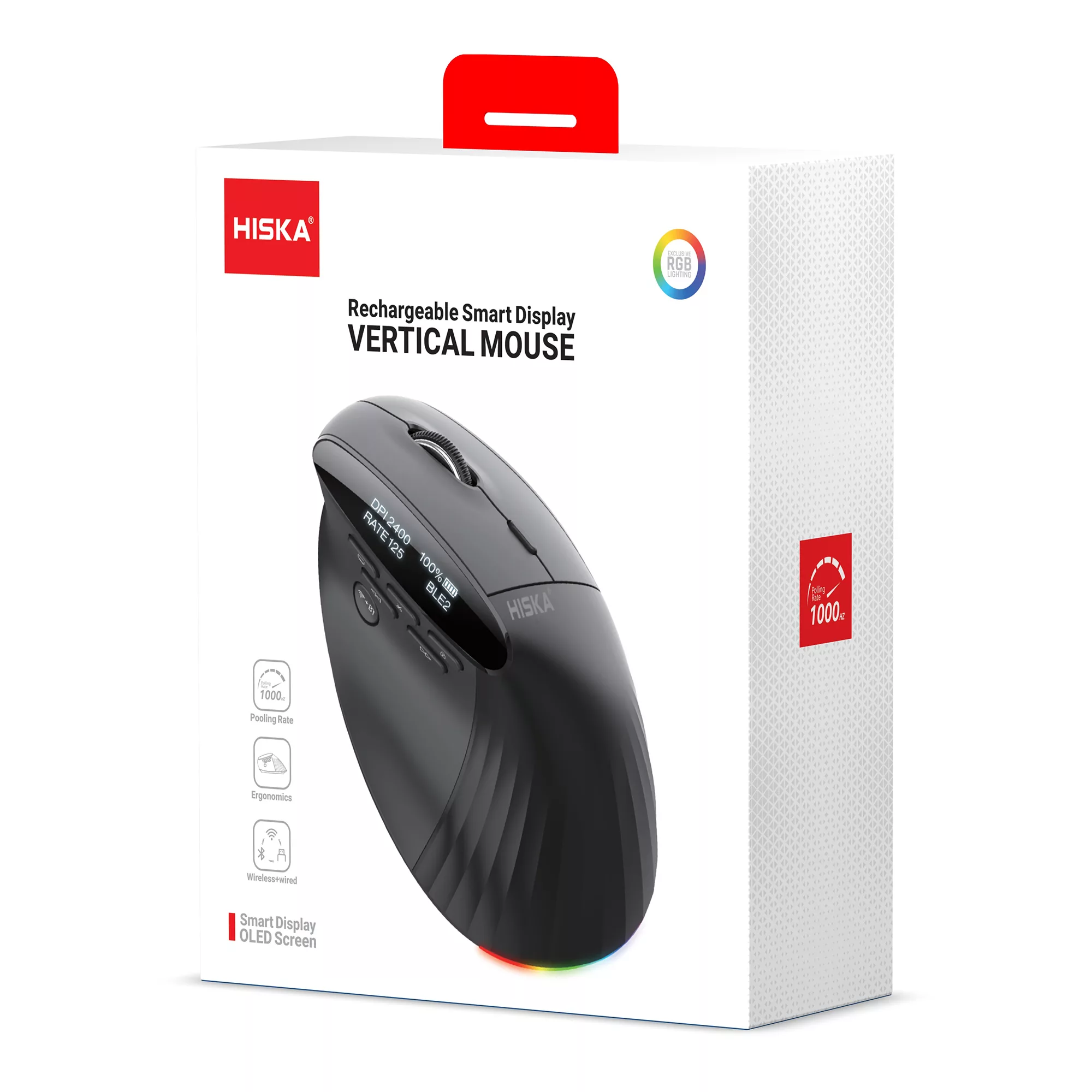 ماوس بی سیم هیسکا مدل HX-MO365