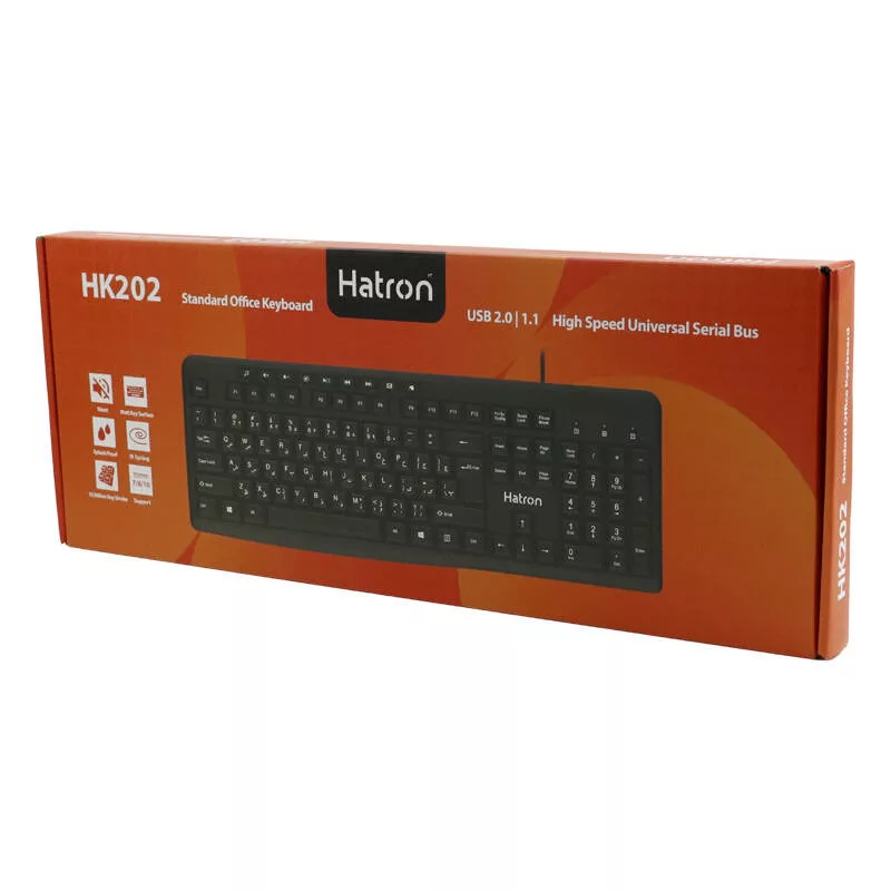 کیبورد هترون مدل HK202