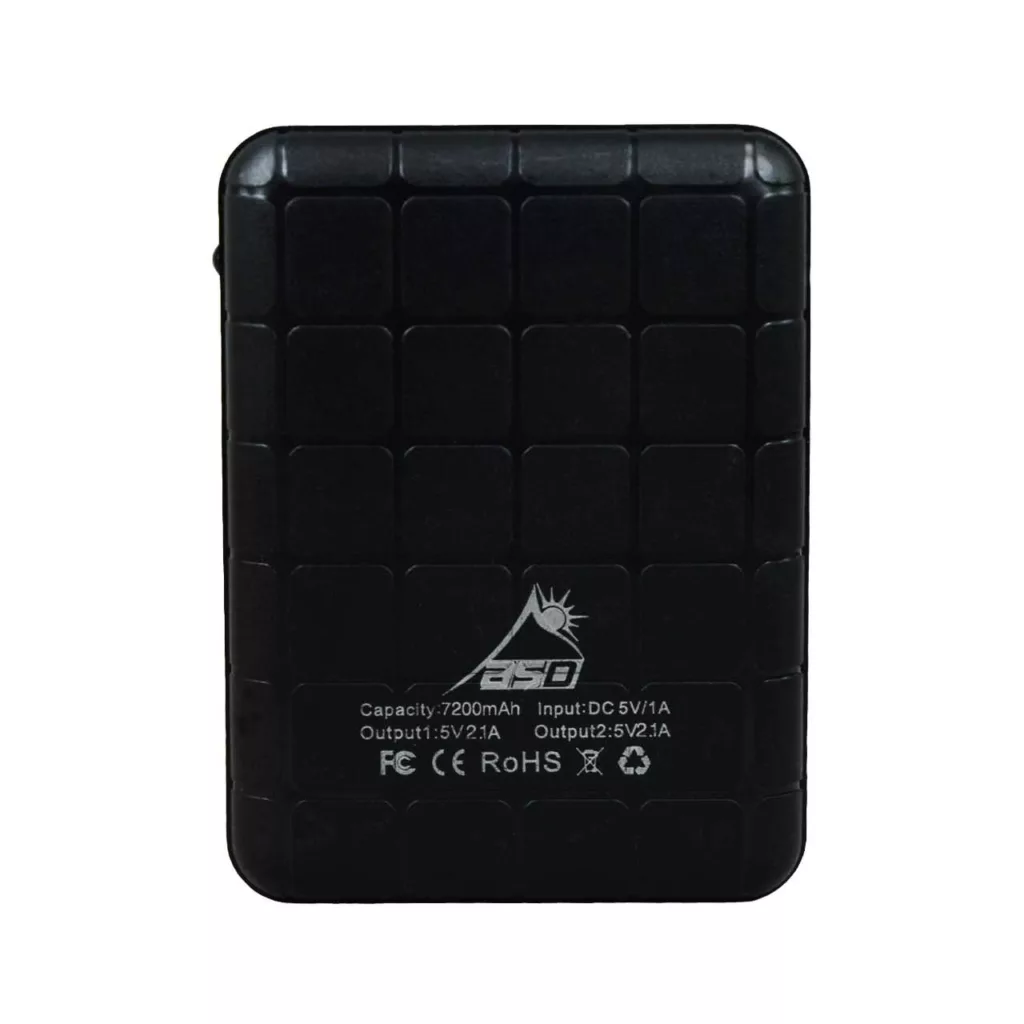 پاوربانک ای اس دی مدل NIVA ظرفیت 7200 میلی آمپر ساعت