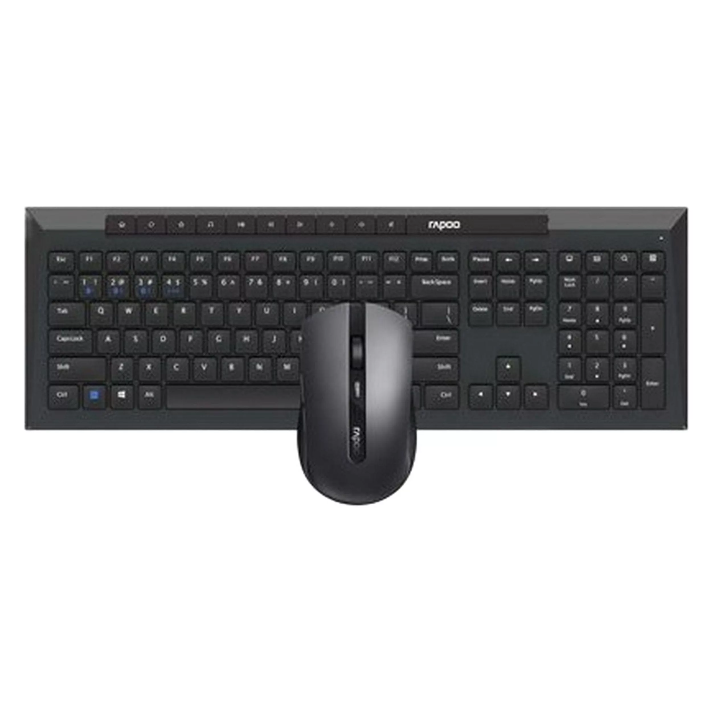 کیبورد و ماوس بی سیم رپو مدل 8210M، سوییچ ممبران، Full-Size