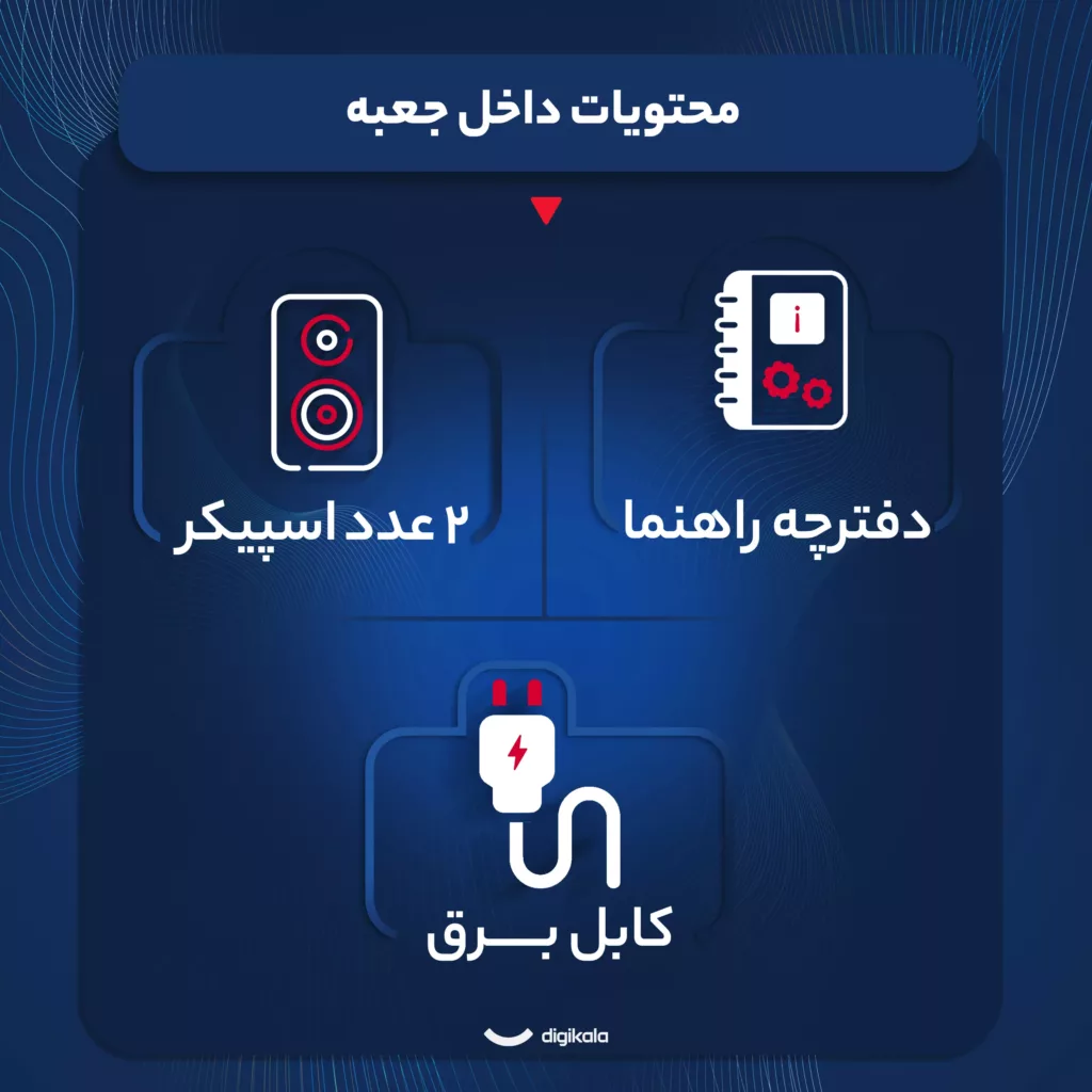 اسپیکر دسکتاپ هارمن کاردن مدل soundsticks 4