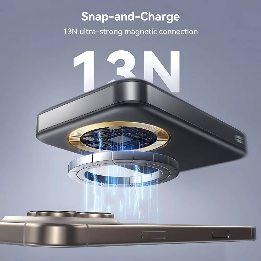 پاوربانک جوی روم مدل JR-PBM12 ظرفیت 10000 میلی آمپرساعت