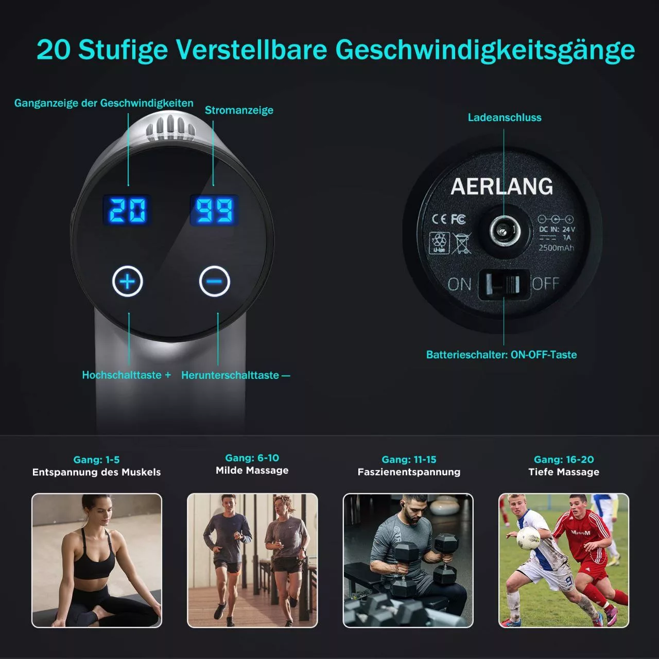 ماساژور برقی ایرلنگ مدل EM8