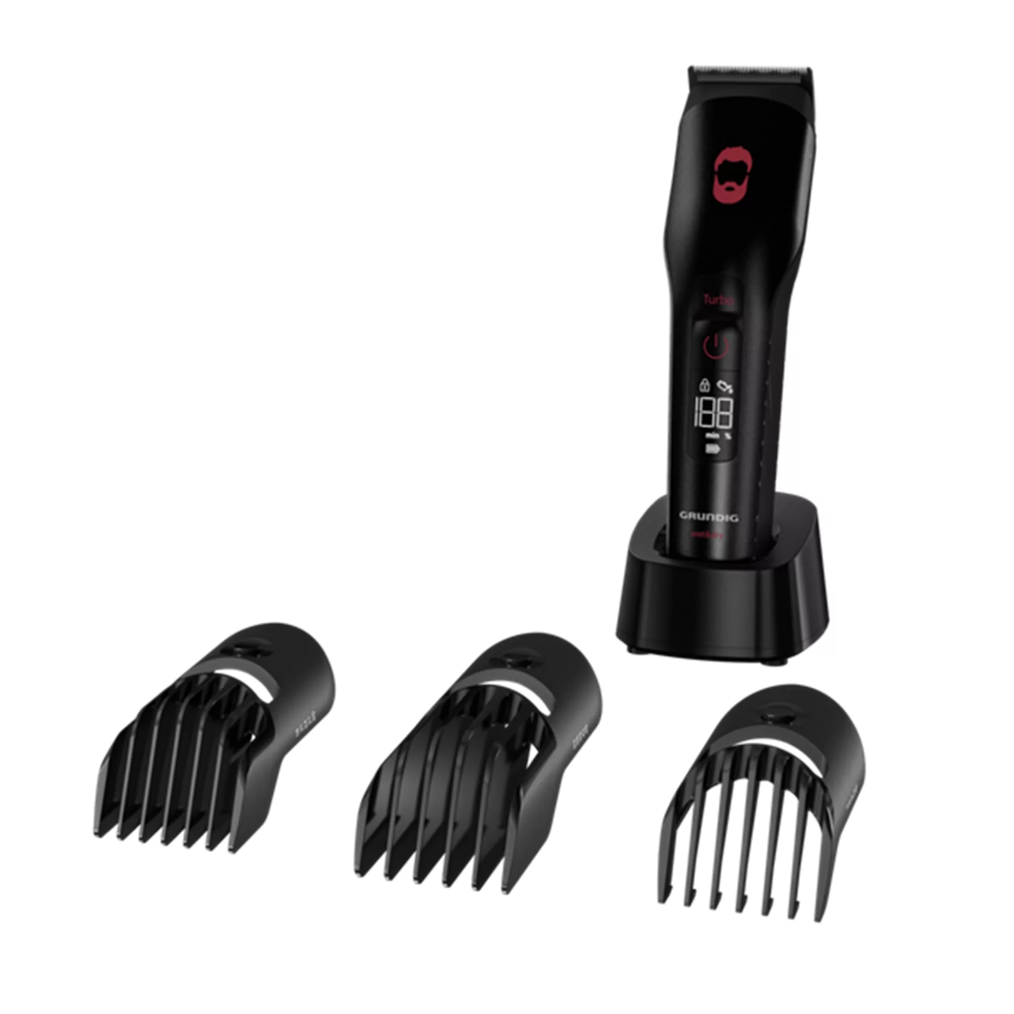 ماشین اصلاح موی سر و صورت شارژی گروندیگ مدل MC 9030 به همراه مو زن گوش و بینی گروندیگ مدل MT 3810