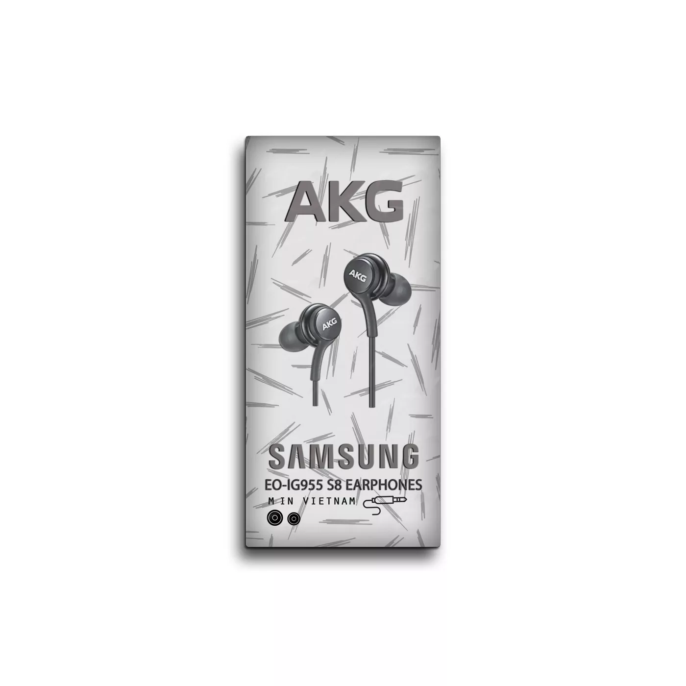 هندزفری ای کی جی مدل S8 EO-IG955 بسته دو عددی