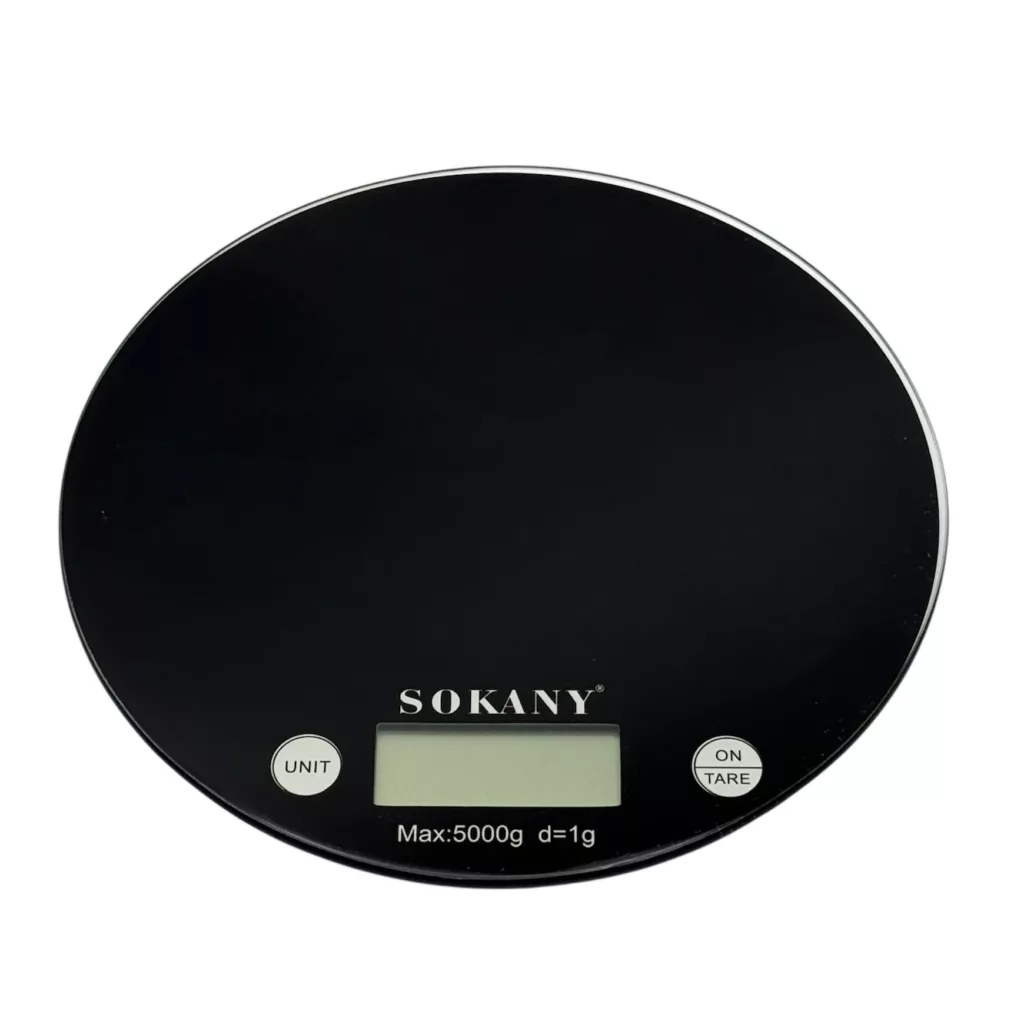 ترازو آشپزخانه دیجیتال سوکانی مدل SK-19033 حداکثر ظرفیت قابل اندازه‌گیری 5 کیلوگرم با دقت اندازه‌گیری 1 گرم