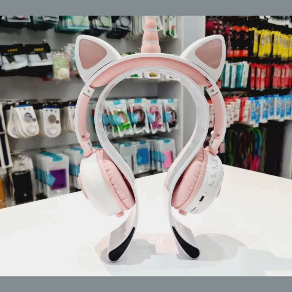 هدفون بلوتوثی مدل ME-17 طرح اسب تک شاخ