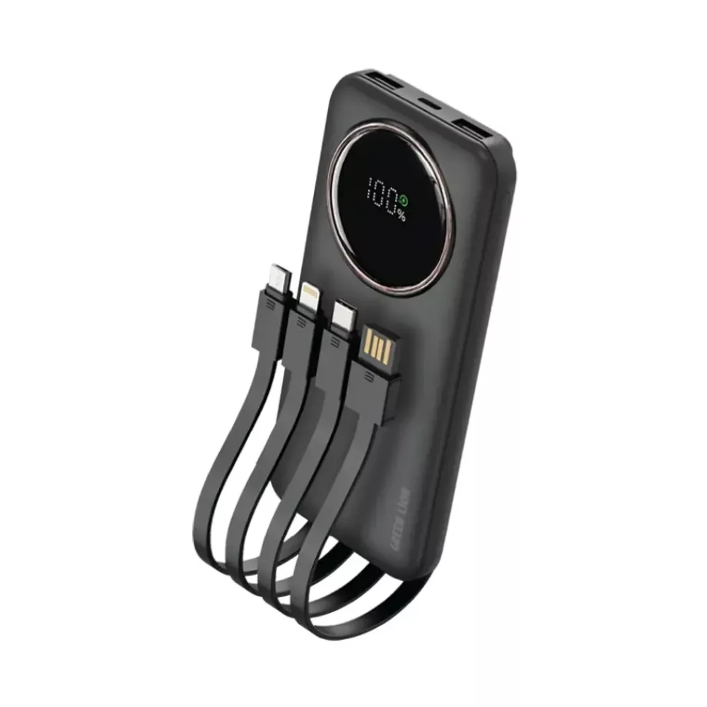 پاوربانک گرین لاین مدل پالس ظرفیت ۱۰ هزار میلی آمپر ساعت