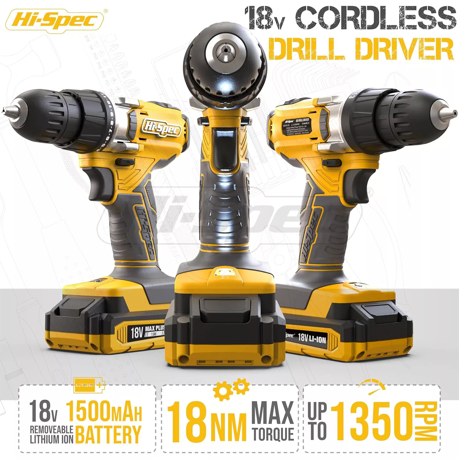 مجموعه 30 عددی دریل های اسپک مدل DT30342Y