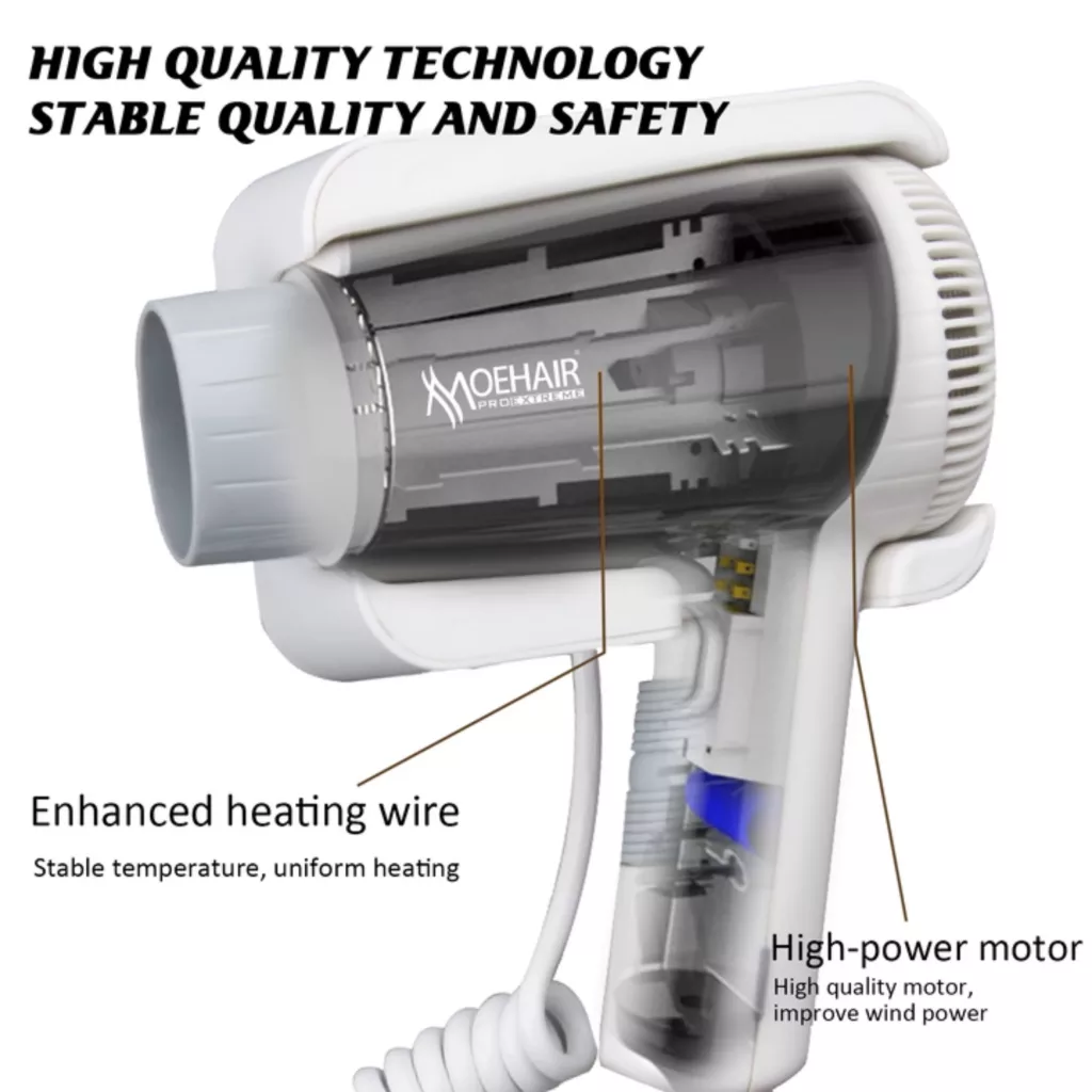 سشوار دیواری موهیر مدل mo-7140