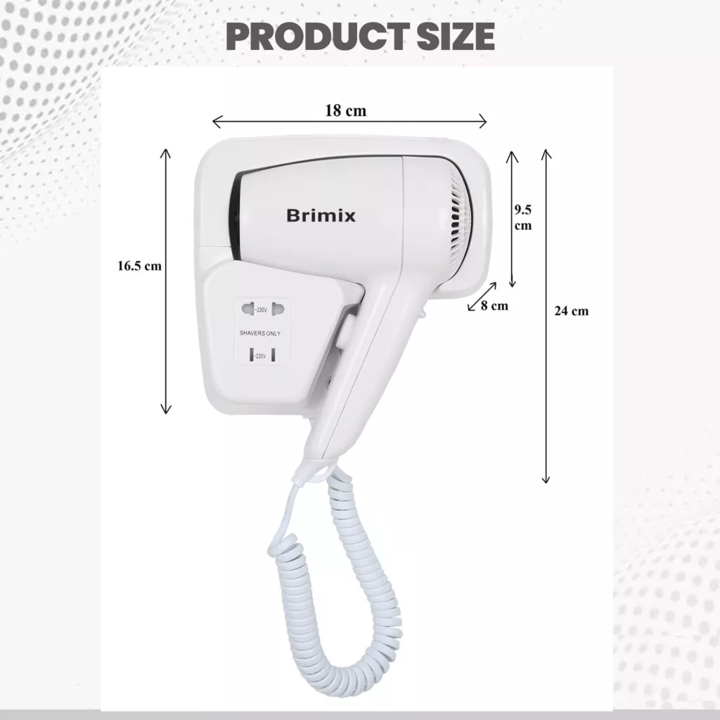 سشوار بریمیکس مدل دیواری 882