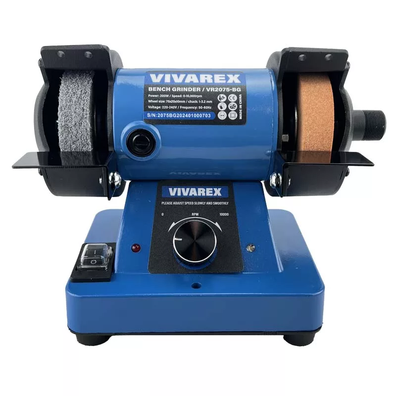 سنگ رومیزی مینیاتوری 75 میلیمتری 175 وات ویوارکس مدل VR2075-BG