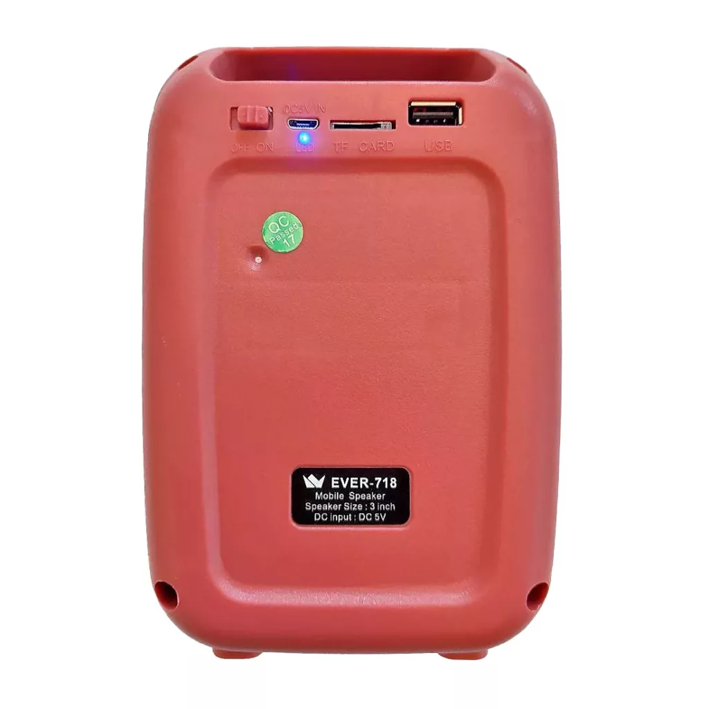 اسپیکر بلوتوثی قابل حمل اور مدل 718