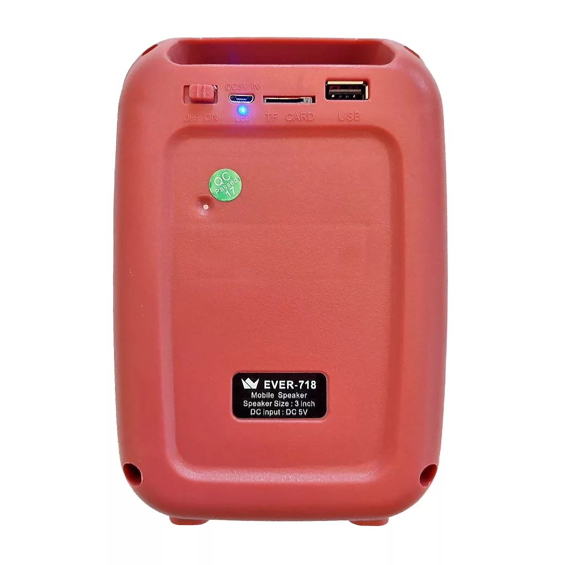 اسپیکر بلوتوثی قابل حمل اور مدل 718